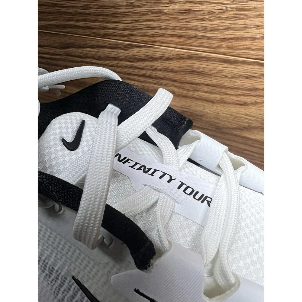 Nike Air Zoom Infinity Tour Next % 2 Golf Cleats White Men's Size 8 FD0217-100